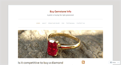 Desktop Screenshot of buygemstone.info